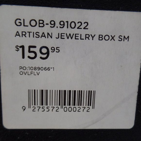 Global Views Made in India Artisan Jewelry Box